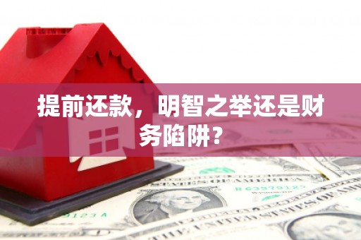 阜城提前还款，明智之举还是财务陷阱？
