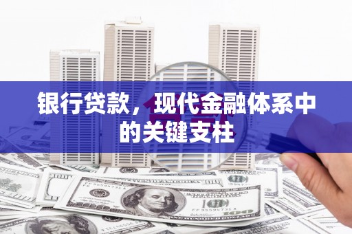 阜城银行贷款，现代金融体系中的关键支柱