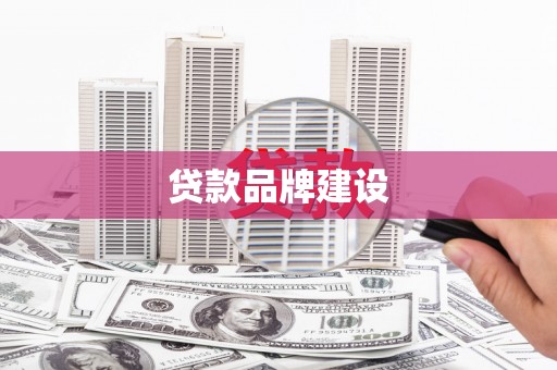 阜城贷款品牌建设
