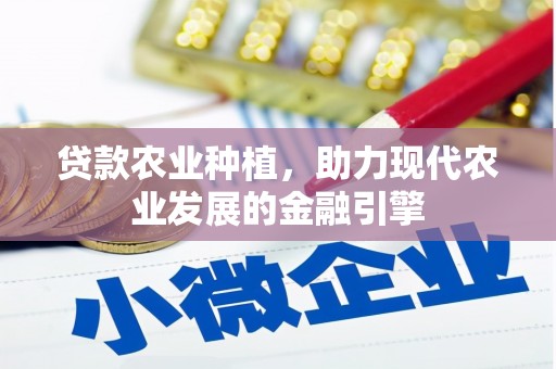 阜城贷款农业种植，助力现代农业发展的金融引擎