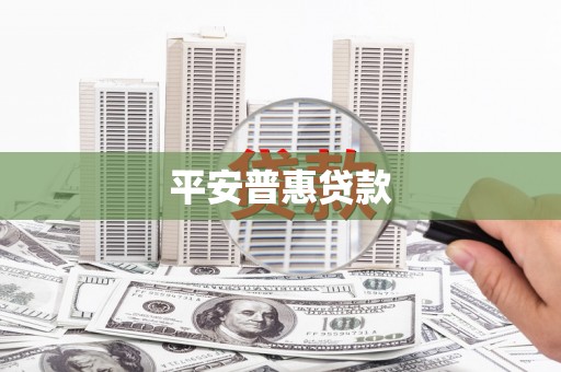 阜城平安普惠贷款