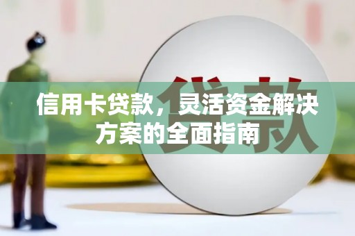阜城信用卡贷款，灵活资金解决方案的全面指南