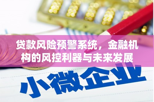 阜城贷款风险预警系统，金融机构的风控利器与未来发展