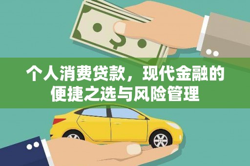 阜城个人消费贷款，现代金融的便捷之选与风险管理