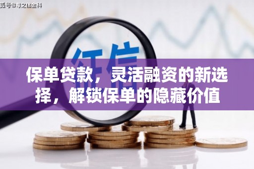 阜城保单贷款，灵活融资的新选择，解锁保单的隐藏价值