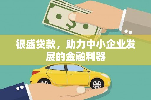 阜城银盛贷款，助力中小企业发展的金融利器