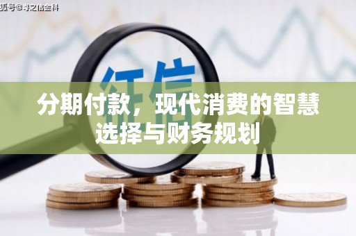 阜城分期付款，现代消费的智慧选择与财务规划