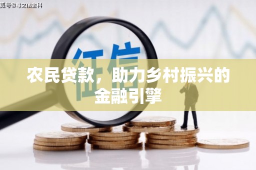 阜城农民贷款，助力乡村振兴的金融引擎