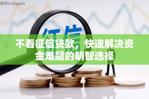 阜城不看征信贷款，快速解决资金难题的明智选择