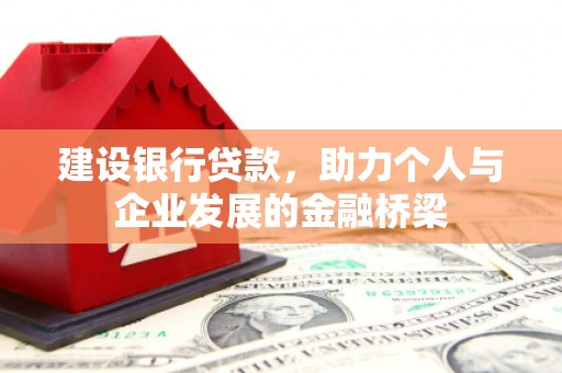 阜城建设银行贷款，助力个人与企业发展的金融桥梁