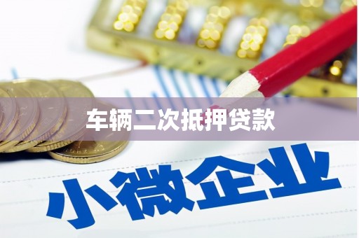 阜城车辆二次抵押贷款