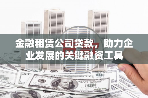 阜城金融租赁公司贷款，助力企业发展的关键融资工具