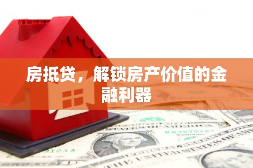阜城房抵贷，解锁房产价值的金融利器