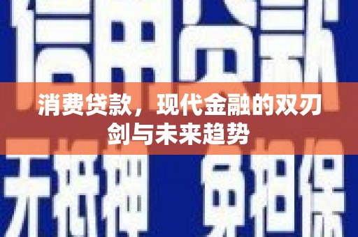 阜城消费贷款，现代金融的双刃剑与未来趋势