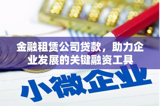 阜城金融租赁公司贷款，助力企业发展的关键融资工具