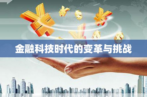 阜城金融科技时代的变革与挑战