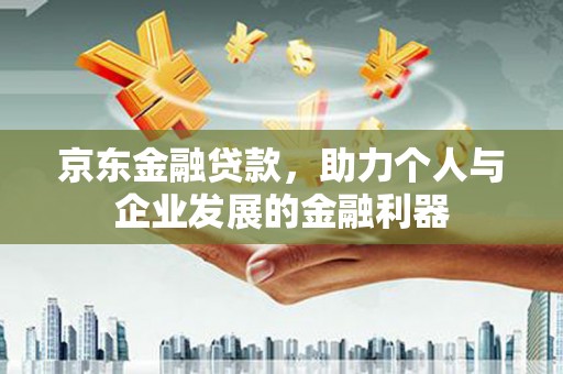 阜城京东金融贷款，助力个人与企业发展的金融利器