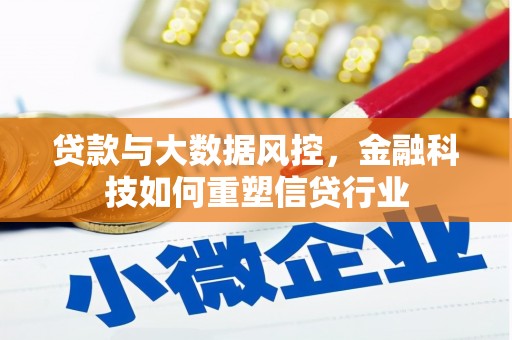 阜城贷款与大数据风控，金融科技如何重塑信贷行业