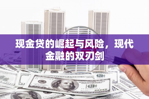 阜城现金贷的崛起与风险，现代金融的双刃剑