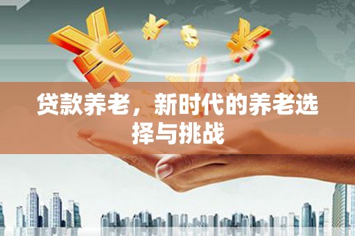 阜城贷款养老，新时代的养老选择与挑战
