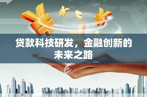 阜城贷款科技研发，金融创新的未来之路