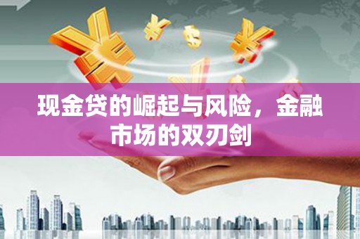 阜城现金贷的崛起与风险，金融市场的双刃剑