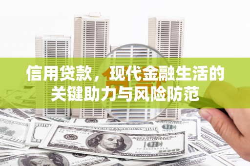 阜城信用贷款，现代金融生活的关键助力与风险防范