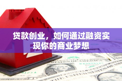 阜城贷款创业，如何通过融资实现你的商业梦想