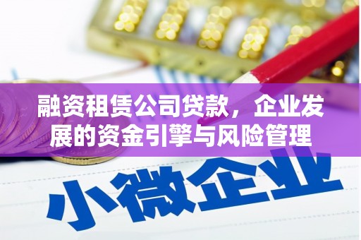 阜城融资租赁公司贷款，企业发展的资金引擎与风险管理