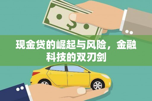 阜城现金贷的崛起与风险，金融科技的双刃剑