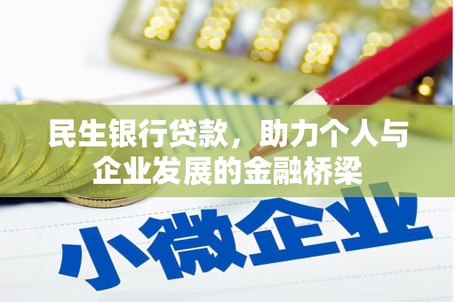 阜城民生银行贷款，助力个人与企业发展的金融桥梁