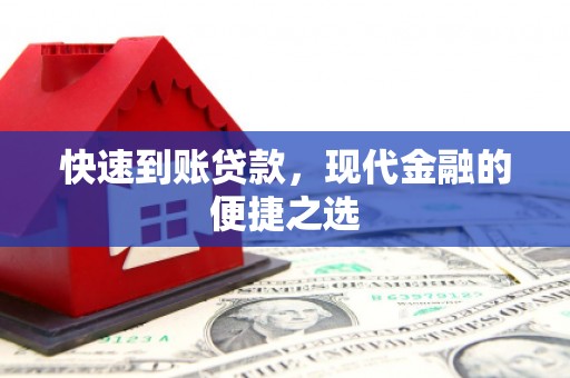 阜城快速到账贷款，现代金融的便捷之选
