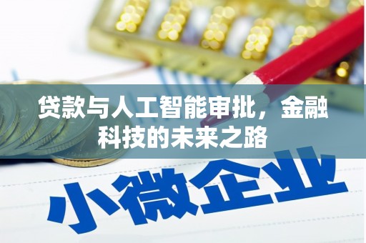 阜城贷款与人工智能审批，金融科技的未来之路