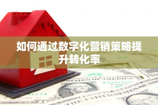 阜城如何通过数字化营销策略提升转化率