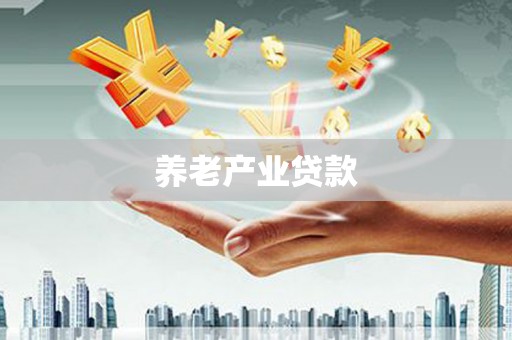 阜城养老产业贷款