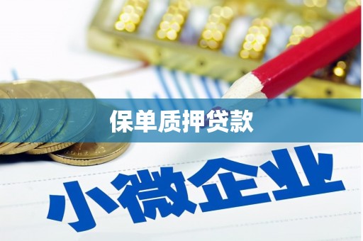 阜城保单质押贷款