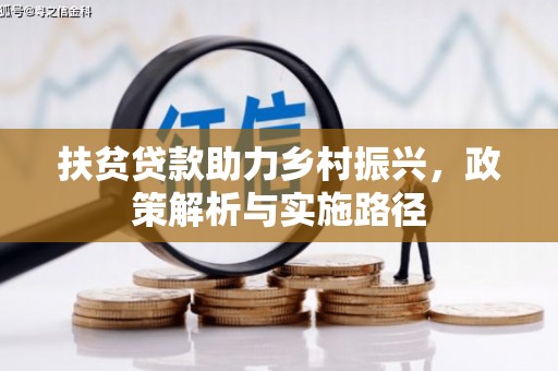 阜城扶贫贷款助力乡村振兴，政策解析与实施路径