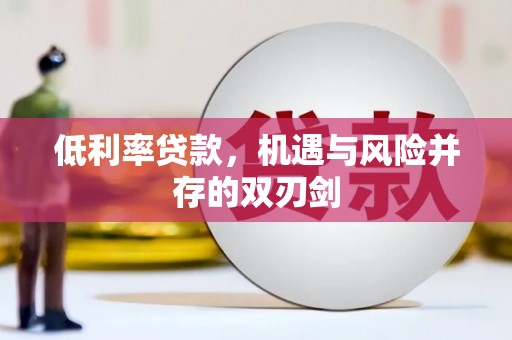 阜城低利率贷款，机遇与风险并存的双刃剑
