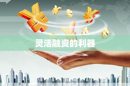 阜城灵活融资的利器
