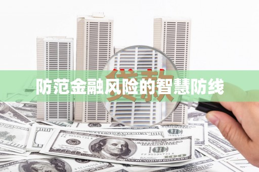 阜城防范金融风险的智慧防线