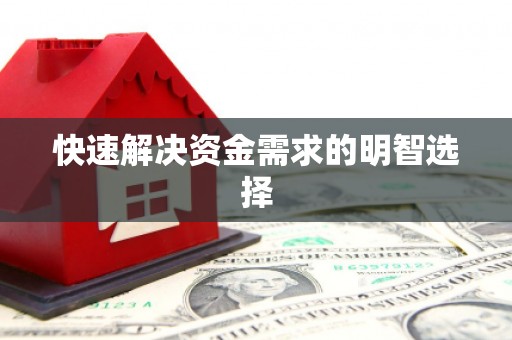阜城快速解决资金需求的明智选择