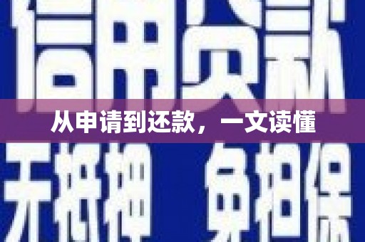 阜城从申请到还款，一文读懂