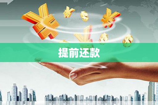 阜城提前还款