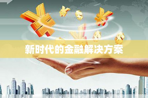 阜城新时代的金融解决方案
