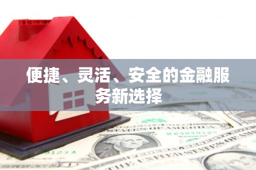 阜城便捷、灵活、安全的金融服务新选择